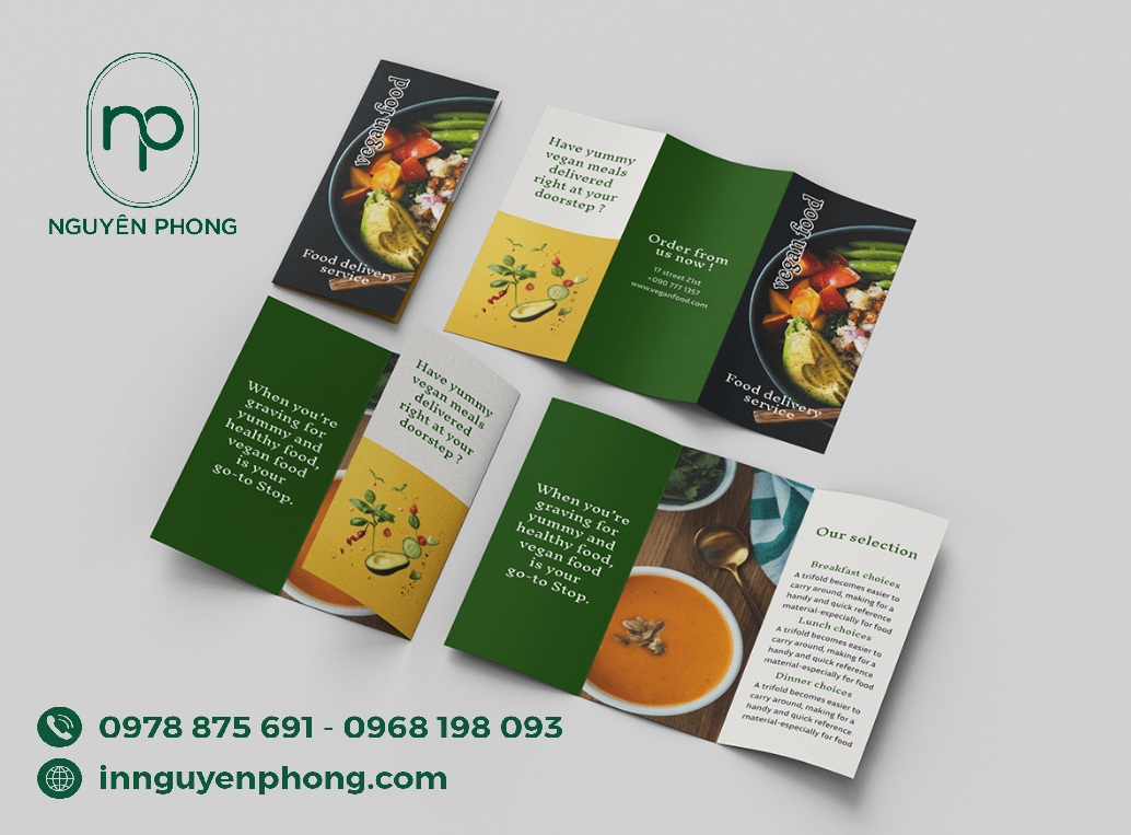 Leaflet nhỏ gọn hạn chế không gian trình bày thông tin